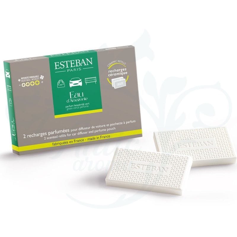 PACK 2 RECARGAS DIFUSOR COCHE EAU D'AMAZONIE Esteban París