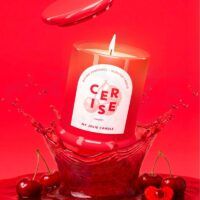 VELA TRENDY CERISE 150 GR My Jolie Candle